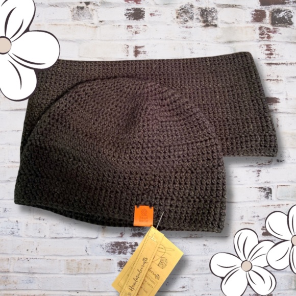 Juniper Spice Hat and Cowl Set (Crochet) - Picture 4 of 5